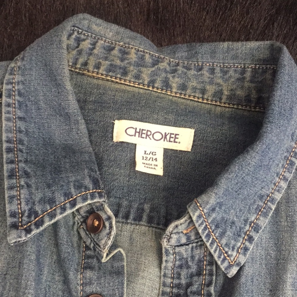 Jean pullover or button up - Picture 2 of 2